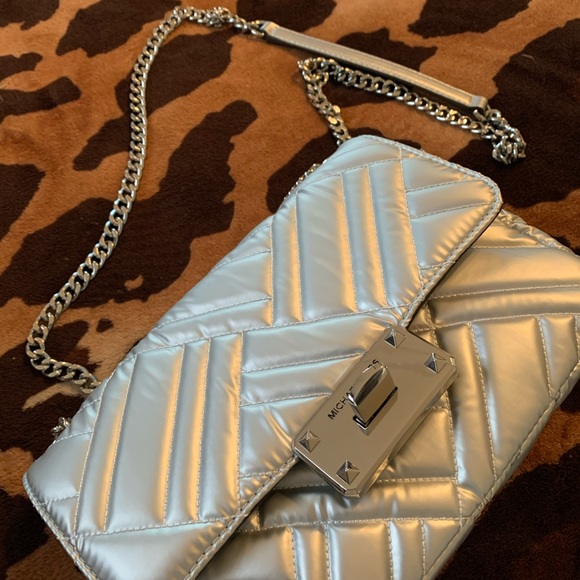 Weather Proof MK dual style SIvER Bag Only other items sold separate - Picture 1 of 11